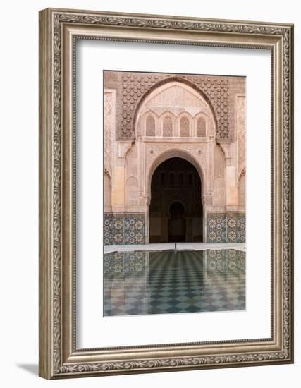 Reflections in the Courtyard Pool-Stephen Studd-Framed Photographic Print