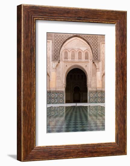 Reflections in the Courtyard Pool-Stephen Studd-Framed Photographic Print