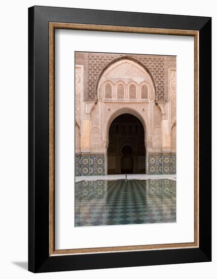 Reflections in the Courtyard Pool-Stephen Studd-Framed Photographic Print