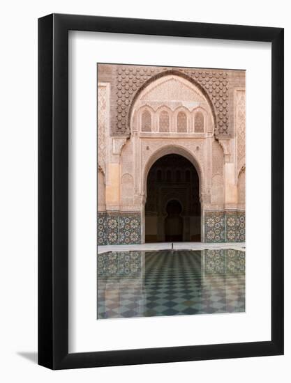 Reflections in the Courtyard Pool-Stephen Studd-Framed Photographic Print