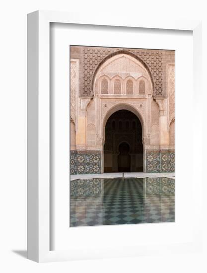 Reflections in the Courtyard Pool-Stephen Studd-Framed Photographic Print