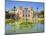 Reflections in the pool opposite the Museum of Popular Arts and Traditions, Seville, Spain-Neale Clark-Mounted Photographic Print