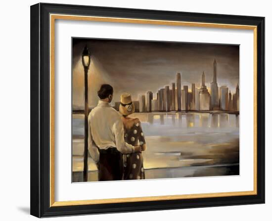 Reflections IV-Trish Biddle-Framed Giclee Print