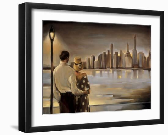 Reflections IV-Trish Biddle-Framed Giclee Print