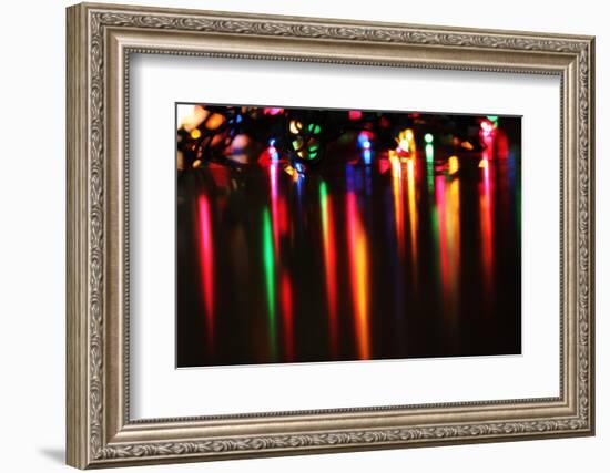 Reflections IV-Leesa White-Framed Photographic Print