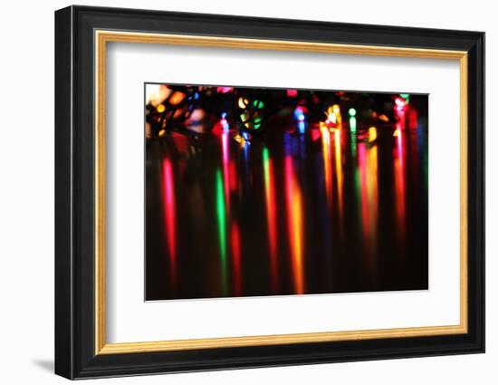 Reflections IV-Leesa White-Framed Photographic Print