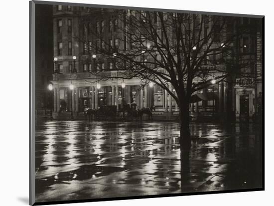 Reflections—Night (New York), 1897-Alfred Stieglitz-Mounted Art Print