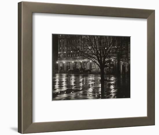 Reflections—Night (New York), 1897-Alfred Stieglitz-Framed Art Print