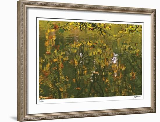 Reflections of Autumn-Donald Satterlee-Framed Giclee Print