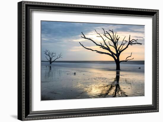 Reflections of Boneyard Beach-Danny Head-Framed Premium Giclee Print