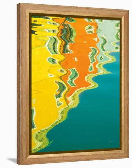 Reflections of Burano II-Aledanda-Framed Stretched Canvas