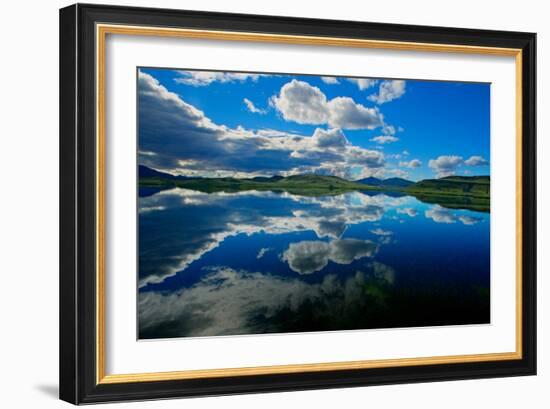 Reflections of Clouds-Howard Ruby-Framed Photographic Print