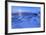 Reflections of Full Moon in the Frozen Sea, Lyngedal, Lofoten Islands, Arctic, Norway, Scandinavia-Roberto Moiola-Framed Photographic Print