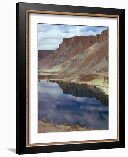 Reflections of Mountains in the Water of the Band-I-Amir Lakes in Afghanistan-Sassoon Sybil-Framed Photographic Print