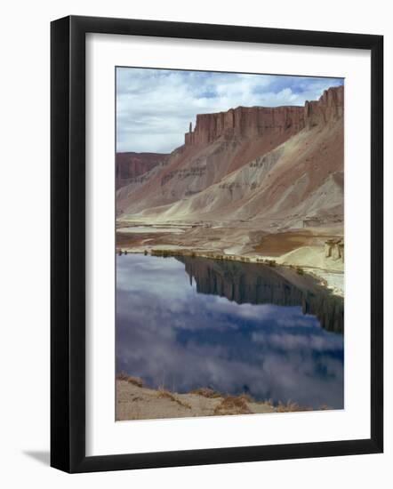 Reflections of Mountains in the Water of the Band-I-Amir Lakes in Afghanistan-Sassoon Sybil-Framed Photographic Print