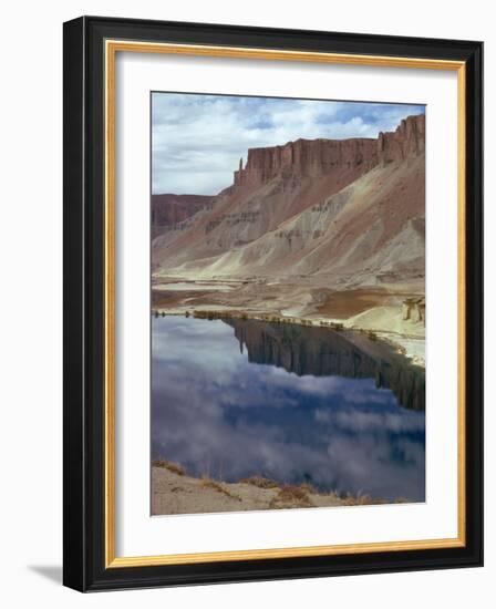 Reflections of Mountains in the Water of the Band-I-Amir Lakes in Afghanistan-Sassoon Sybil-Framed Photographic Print