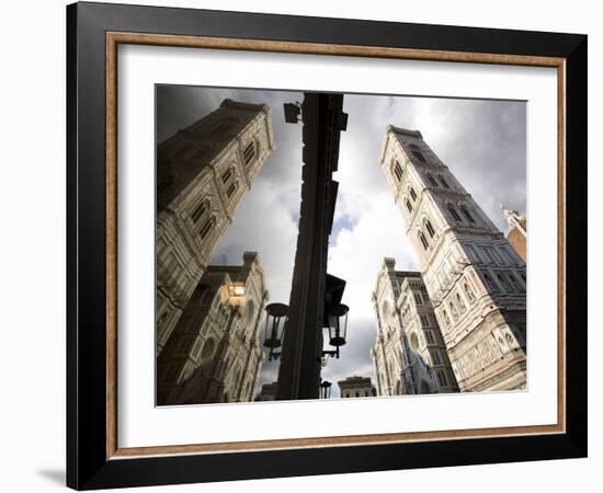 Reflections of the Cathedral of Santa Maria Del Fiore, Florence, Tuscany, Italy-Olivieri Oliviero-Framed Photographic Print