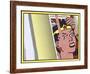 Reflections on Minerva-Roy Lichtenstein-Framed Art Print