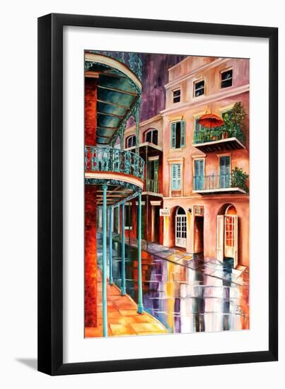 Reflections on St. Peter Street-Diane Millsap-Framed Art Print