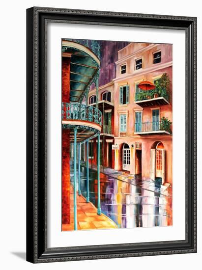 Reflections on St. Peter Street-Diane Millsap-Framed Art Print