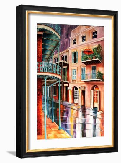 Reflections on St. Peter Street-Diane Millsap-Framed Art Print