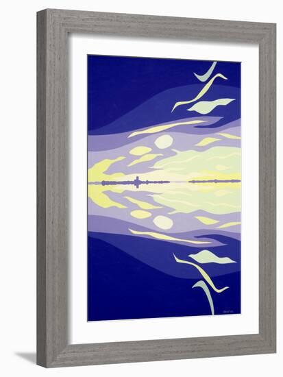 Reflections, Seymour, 2003-Derek Crow-Framed Giclee Print