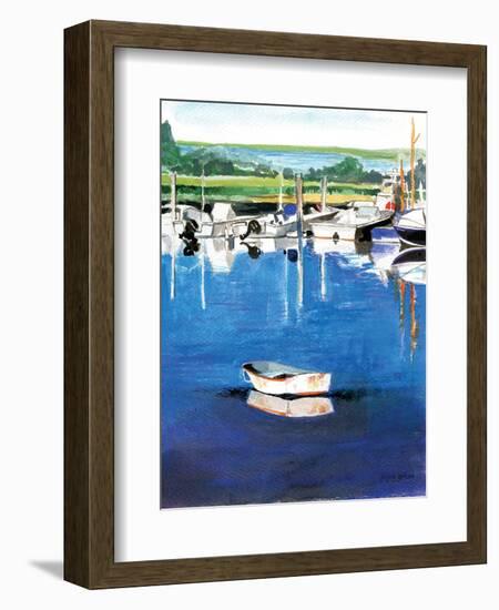 Reflections Stage Harbor-Gregory Gorham-Framed Art Print