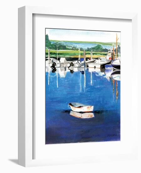 Reflections Stage Harbor-Gregory Gorham-Framed Art Print