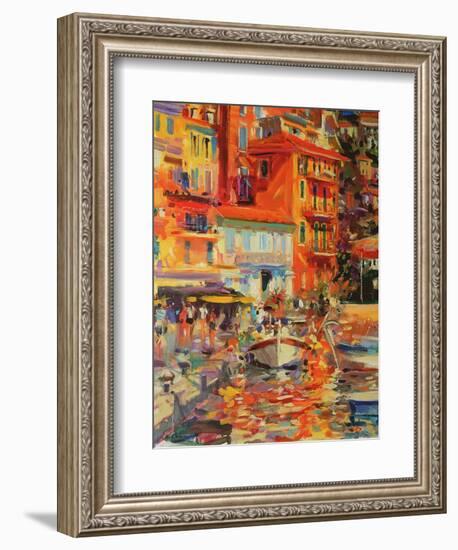 Reflections, Villefranche, 2002-Peter Graham-Framed Giclee Print