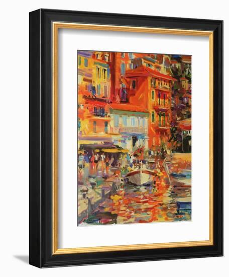 Reflections, Villefranche, 2002-Peter Graham-Framed Giclee Print