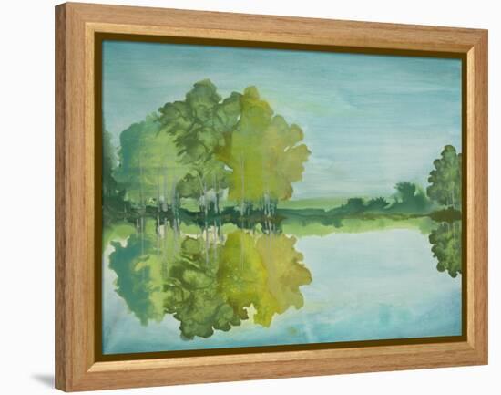 Reflections-Randy Hibberd-Framed Stretched Canvas