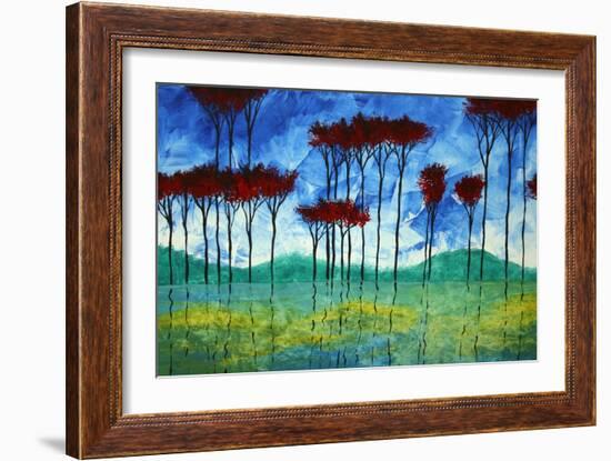 Reflective Beauty-Megan Aroon Duncanson-Framed Art Print