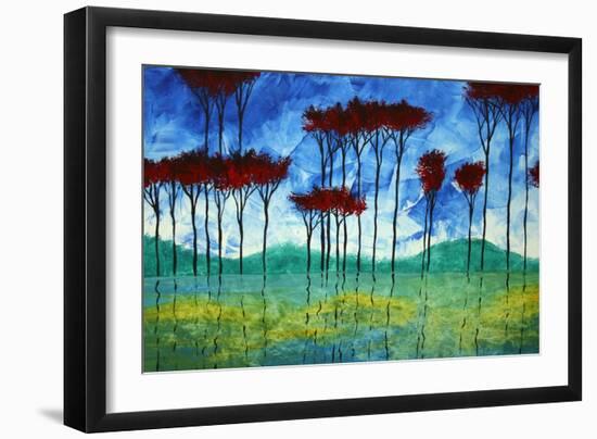 Reflective Beauty-Megan Aroon Duncanson-Framed Art Print