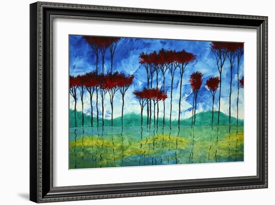 Reflective Beauty-Megan Aroon Duncanson-Framed Art Print