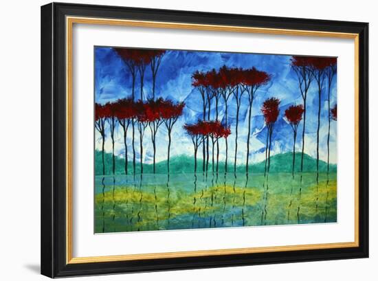 Reflective Beauty-Megan Aroon Duncanson-Framed Art Print