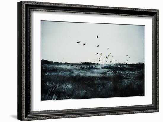 Reflective Fields II-Sydney Edmunds-Framed Giclee Print