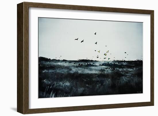 Reflective Fields II-Sydney Edmunds-Framed Giclee Print