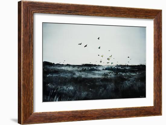 Reflective Fields II-Sydney Edmunds-Framed Giclee Print