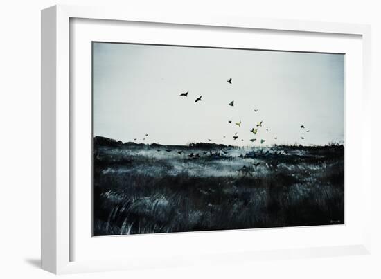 Reflective Fields II-Sydney Edmunds-Framed Giclee Print