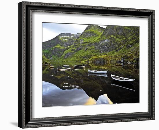 Reflective Mooring-Assaf Frank-Framed Giclee Print