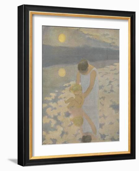 'Reflets', c1897-Félix Vallotton-Framed Giclee Print