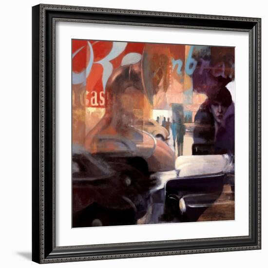 Reflexes en Hilversum-Ana Perpinya-Framed Art Print