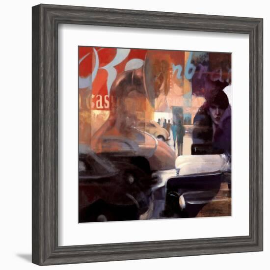 Reflexes en Hilversum-Ana Perpinya-Framed Art Print