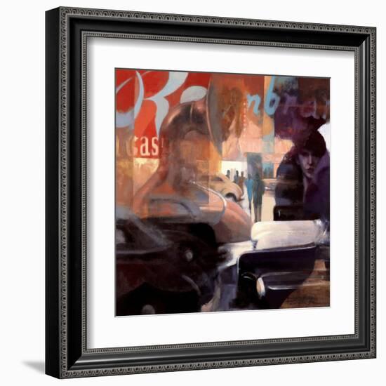 Reflexes en Hilversum-Ana Perpinya-Framed Art Print