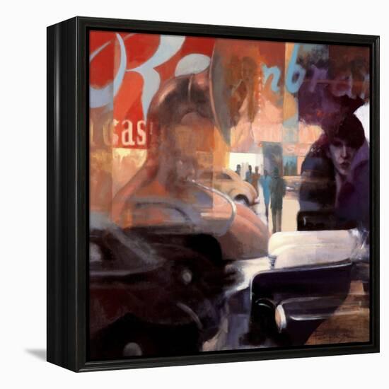 Reflexes en Hilversum-Ana Perpinya-Framed Stretched Canvas