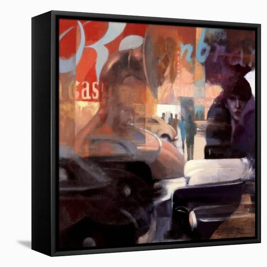 Reflexes en Hilversum-Ana Perpinya-Framed Stretched Canvas