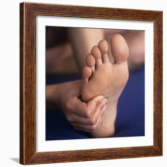 Reflexology Massage-Cristina-Framed Premium Photographic Print