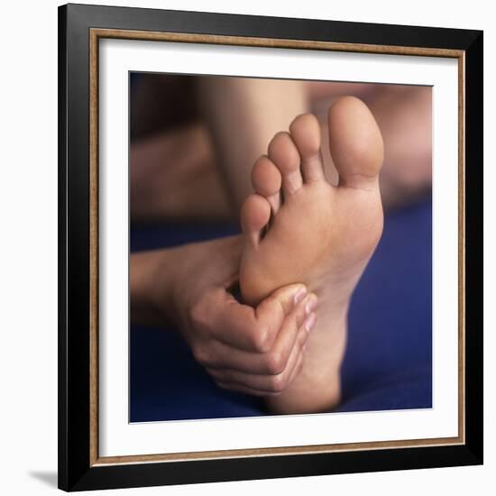 Reflexology Massage-Cristina-Framed Premium Photographic Print