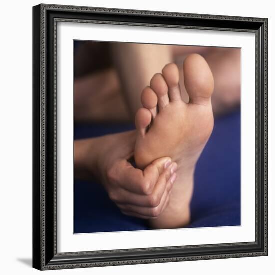 Reflexology Massage-Cristina-Framed Premium Photographic Print