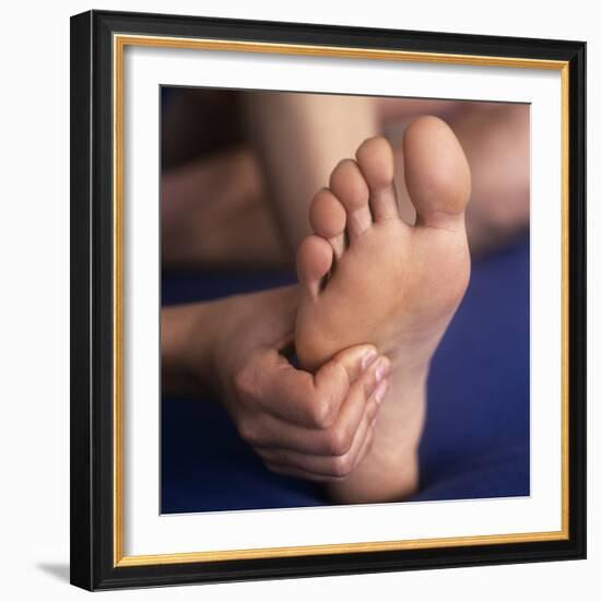 Reflexology Massage-Cristina-Framed Premium Photographic Print